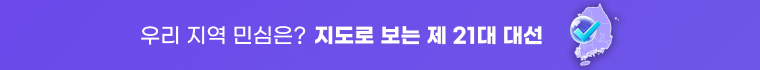 지도로 보는 제 21대 대선